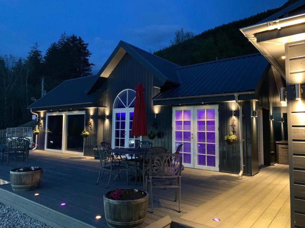 Little Fox Lodge Luxury Hideaway With Hot Tub Glencoe Near Fortwilliam (Adults Only) Bagian luar foto